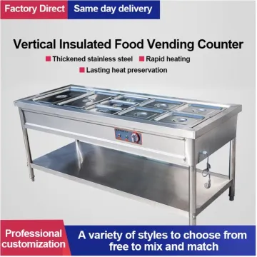 Electric Bain Marie Hot Food Display Food Warmer Display Equipment