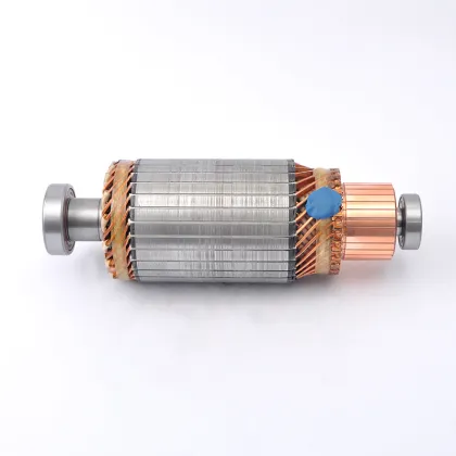 Copper wire armature commutator