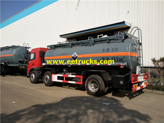 FAW 14000 Litres HCl Tank Trucks