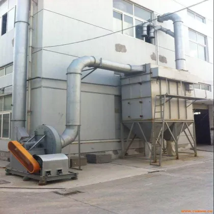 Dust collector of mine thermo electric furnace