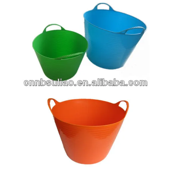 Multi-function plastic bucket,PE shopping basket