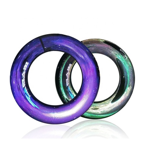 led dj magic portable rgb ring display