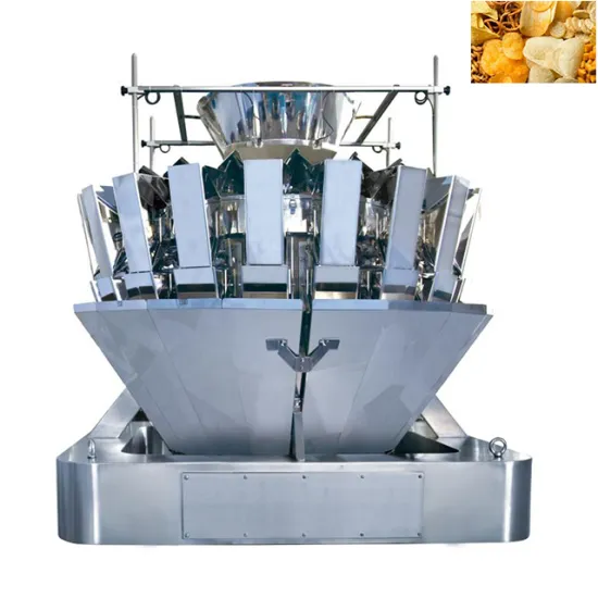 High Speed Multihead Combination Weigher for Nuts, Beans, Chips, Candies