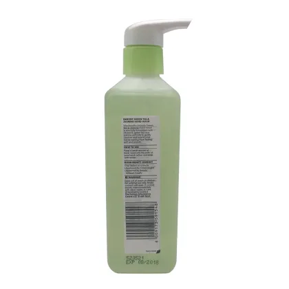 Green tea jasmine extracts hand wash liquid soap