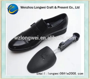 leather shoes plastic adjustable shoe trees/plastic shoe last