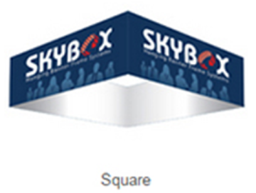 Square Hanging Display