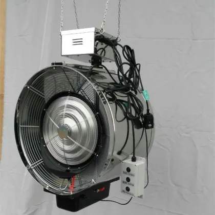 Industrial Cooling Fan with Humidification - 60L 800W Motor Workshop Fan