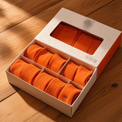 Sock packaging box design