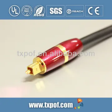 Optical fiber for audio