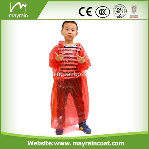 PE Raincoat for Children