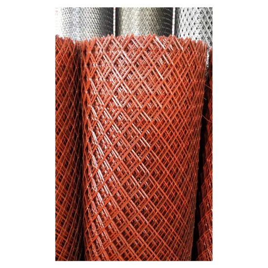 Lower price Galvanized Mild Steel Expanded Sheets Expanded Steel Diamond Mesh