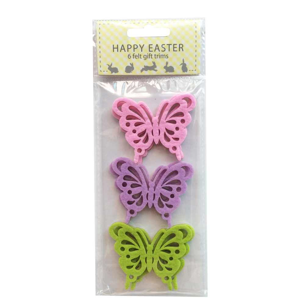 Butterfly Shape Easter Sticker