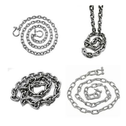 Factory Direct Sales Anchor Link Chain Marine Stainless Steel Swivel Anchor Chain For Ship