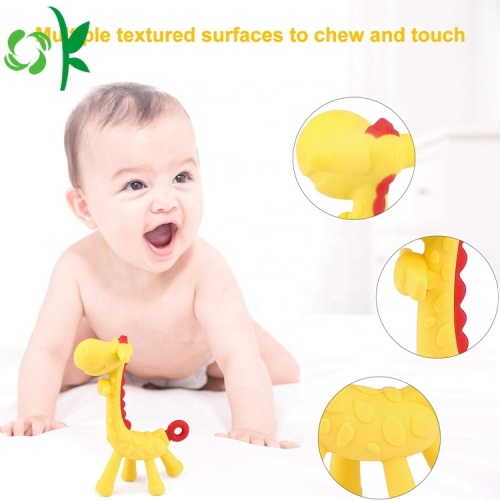 BPA Free Silicone Pacifier Natural Organic Baby Teether