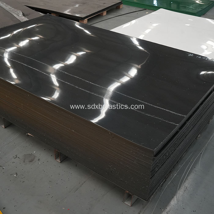 hdpe black plastic sheet