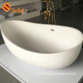 Freestanding Solid Surface Acrylic Soaking Bathtub