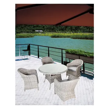 Rattan Chair Outdoor Furniture Wicker Garden Dining Set