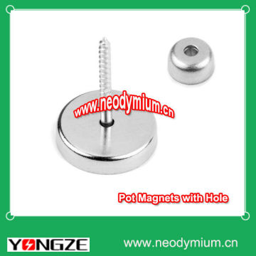 Neo Pot Magnet mit Loch