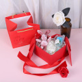 Custom Small Ribbon Paper Gift Box Heart Shaped