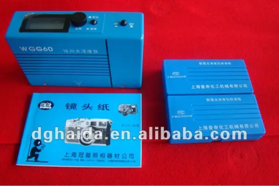 Gloss meter for paint