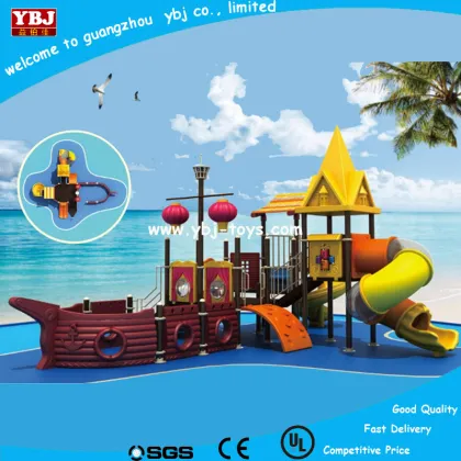Animal World Series Children outdoor playground Plastic slide,Amusement Park TUV Factory Manufacturer