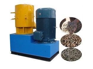 45KW Small Biomass Flat Die Wood Pellet Machines With CE Ce
