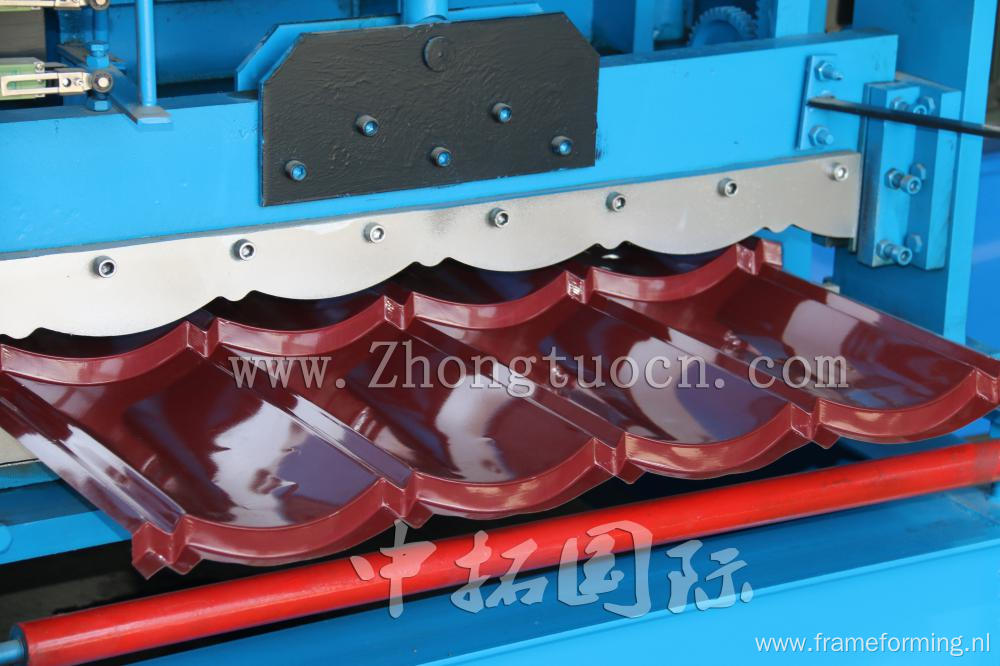 Colored Glaze Steel Building Material Making Machinery