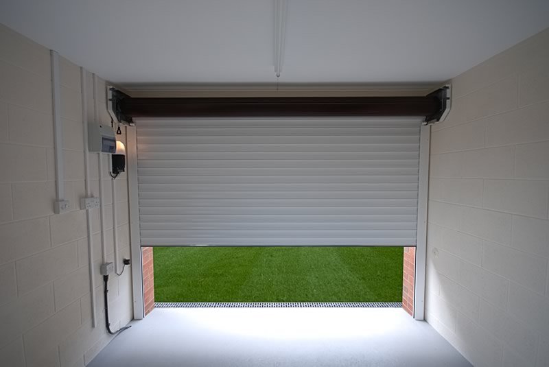 image aluminum roller shutter garage door