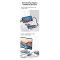 6in1 USB Type-C USB-C Multi Hub-laptop