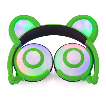 Bear Ears Kids Stereo Headset Hadiah Headphone