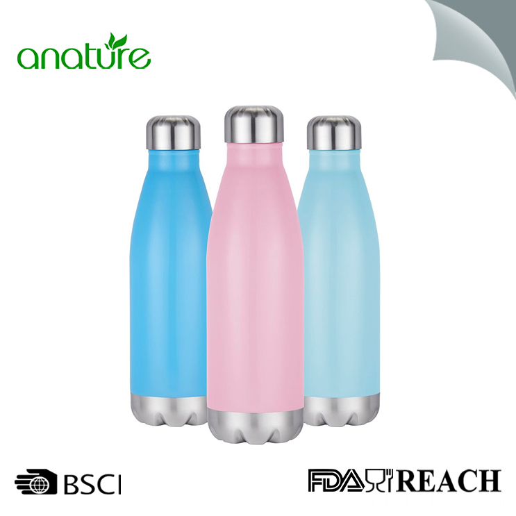 Stainless Steel Vacuum Insulated Sports Water Bottle 17oz