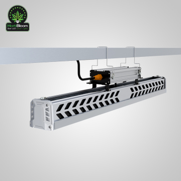 Solar Powered LED Grow Light with Optimal Heat Dissipation and Flux650W for Commercial Use