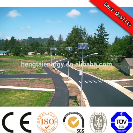 led roadway light solar battery operated power system
