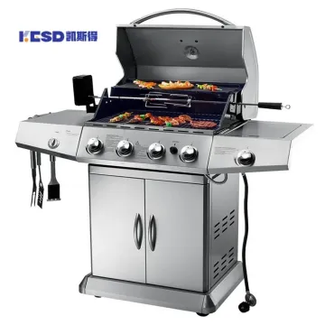 Popular Export Quality OEM Design Assembled Outdoor Stainless Steel Gas BBQ Grill