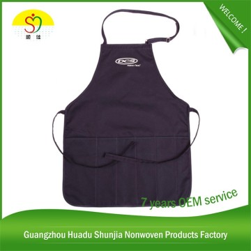 Hot Selling Cotton Recycled Black Cotton Apron