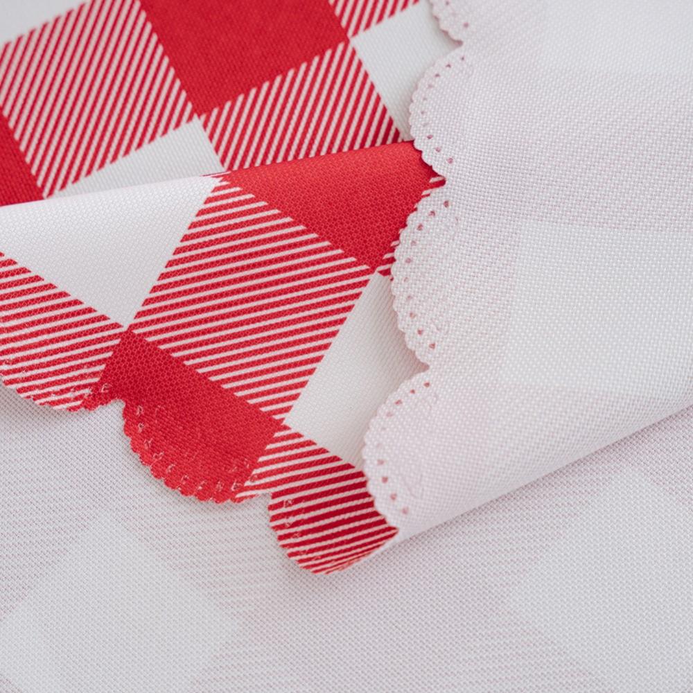 Easy To Clean Anti Wrinkle Checkered Tablecloth Jpg