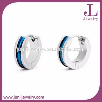 2016 Hot Sale Men's Fashion Ear Hoop Fancy Stainless Steel Hoop Earring
