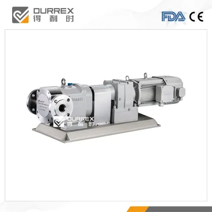 Water repellent agent transfer pump lobe pump