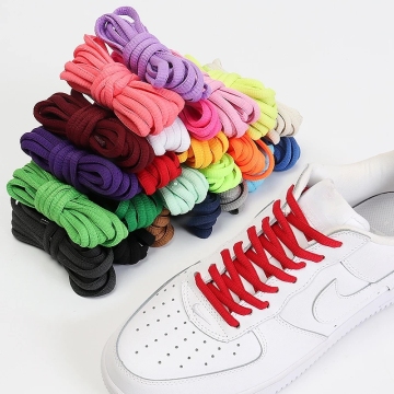 Colorful 7MM Round Shoelaces for Hiking Sneakers and Fashion Boots