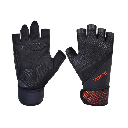 Half Finger Gym Gloves Weight Lifting Gloves Body Building Training Sports Gym Gloves Body Building Training Sport Fitness Glove