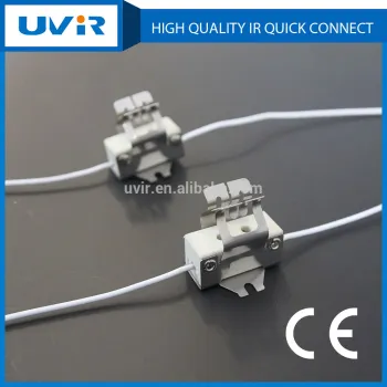 UVIR TZ001 Short Wave High quality infrared halogen lamp clip FOR quick connect K525K/TC04