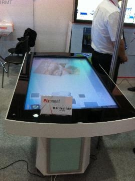 advertizing touch application