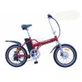 EBIKE COMPANY WHOLESALE 20 "Red Full Alloy Suspension Dobrável E Bike com alta qualidade