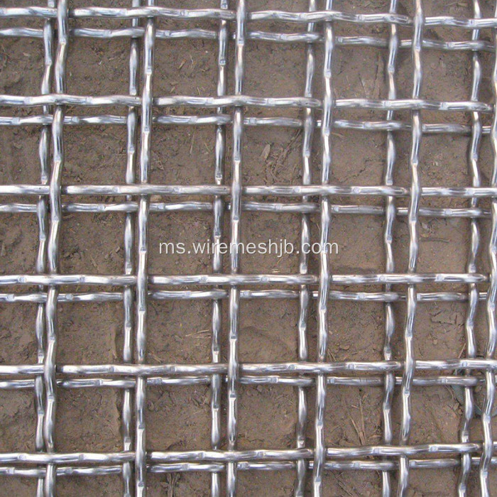 SS Crimped Wire Mesh untuk Membuat Mesh BBQ