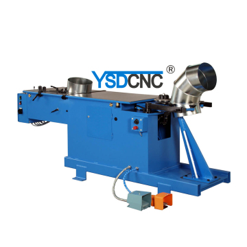 Shrimp Round Duct Machine: Galvanized Sheet Metal HVAC Duct Bender Elbow Maker for Sale (100-1000mm)