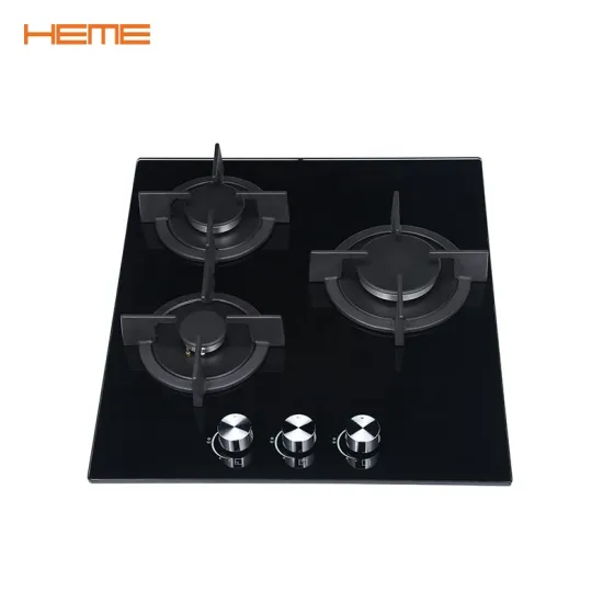 3 Burner LPG Propane Gas Stove with Built-In Tempered Glass Gas Hob Cooktop