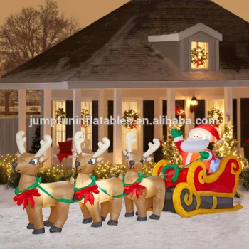 Inflatable Santa Claus / Outdoor Christmas Decoration