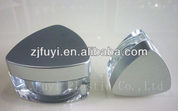 5ml 10ml 15ml 30ml 50ml Triangle cosmetic acrylic containers