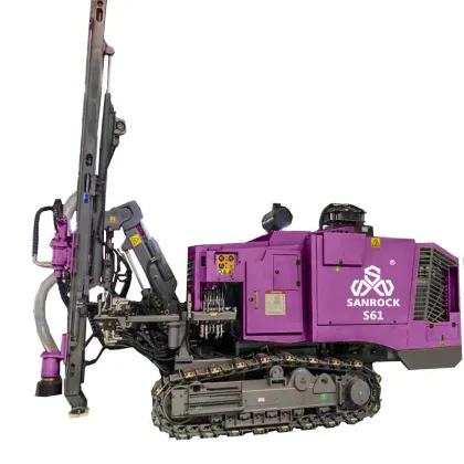 110KW Hydraulic Borehole Drilling Rig: Crawler Mining Drilling Machinery
