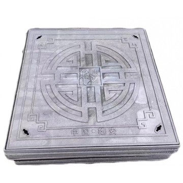 Custom square ductile cast iron rain manhole cover